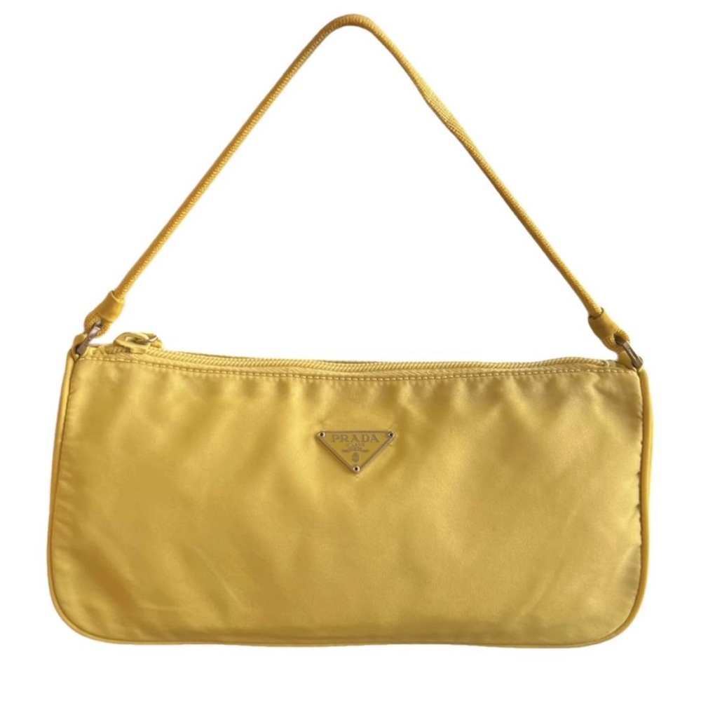 Prada re edition 2002 yellow handbag